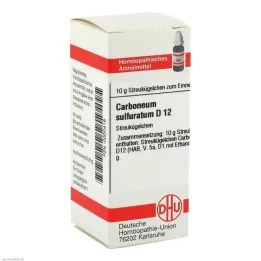 CARBONEUM SULFURATUM D 12 Globuli, 10 gr