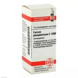 FERRUM PHOSPHORICUM C 1000 globuli, 10 g
