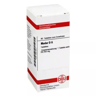 MADAR D 6 tablet, 80 adet MADAR D 6 tablet, 80 adet