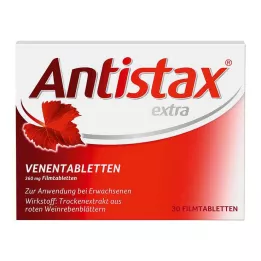 ANTISTAX ekstra damar tabletleri, 30 adet