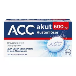 ACC Akut 600 efervesan tablet, 20 saat