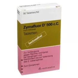 ZYMAFLUOR D 500 CC tabletler, 90 adet