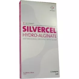 SILVERCEL Hidroaljinat pansuman 10x20 cm, 5 adet
