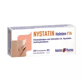 NYSTATIN Holsten film kaplı tabletler, 20 adet