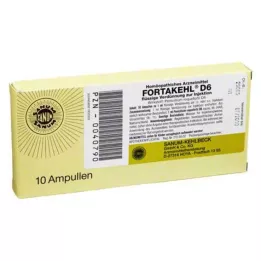 FORTAKEHL D 6 ampul, 10X1 ml