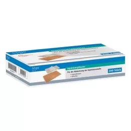 INJEKTIONSPFLASTER hipoalerjenik 2x4 cm, 200 adet