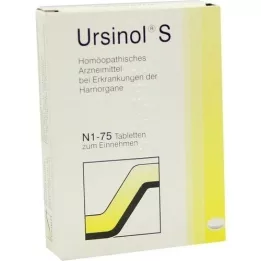 URSINOL S tabletler, 75 adet