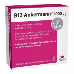 B12 ANKERMANN 1.000 mg ampuller, 10X1 ml