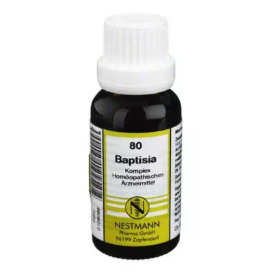 BAPTISIA KOMPLEX No.80 Seyreltme, 20 ml BAPTISIA KOMPLEX No.80 Seyreltme, 20 ml