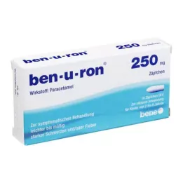 BEN-U-RON 250 mg fitil, 10 adet