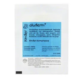Aluderm çocuk kompresleri 4x, 1 adet