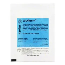 ALUDERM Çocuk kompresleri 6x6 cm, 1 adet