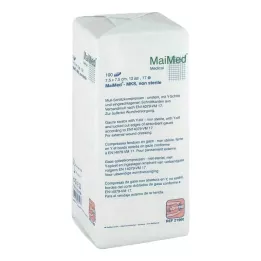 SCHLITZKOMPRESSEN 7,5x7,5 cm steril olmayan 12 yollu, 100 adet