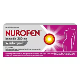 NUROFEN Immediate 200 mg yumuşak kapsül, 10 adet