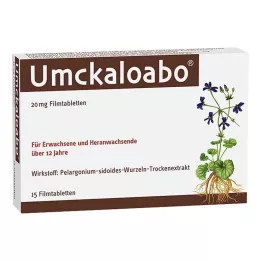 UMCKALOABO 20 mg film kaplı tablet, 15 adet