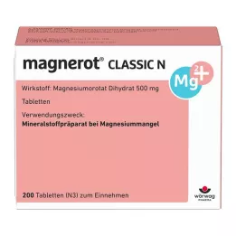 MAGNEROT CLASSIC N Tabletler, 200 adet