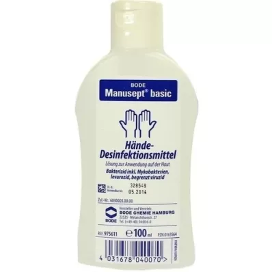 MANUSEPT temel çözelti, 100 ml MANUSEPT temel çözelti, 100 ml