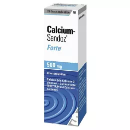 CALCIUM SANDOZ forte efervesan tablet, 20 adet