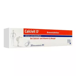 CALCIVIT Efervesan tabletler, 20 adet
