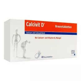 CALCIVIT Efervesan tabletler, 40 adet