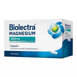 BIOLECTRA Magnezyum 300 mg kapsül, 100 adet