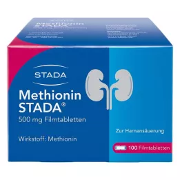 METHIONIN STADA 500 mg film kaplı tabletler, 100 adet