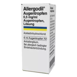 ALLERGODIL Göz damlası, 6 ml