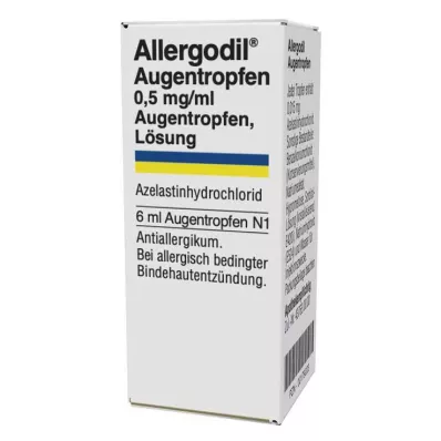 ALLERGODIL Göz damlası, 6 ml ALLERGODIL Göz damlası, 6 ml