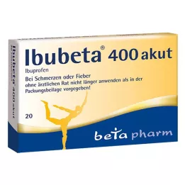 IBUBETA 400 akut film kaplı tablet, 20 adet