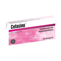 CEFASINU Tabletler, 20 adet