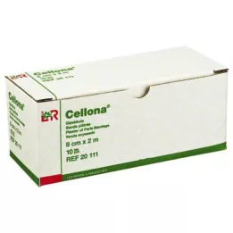 CELLONA Alçı bandajı 8 cmx2 m, 10 adet