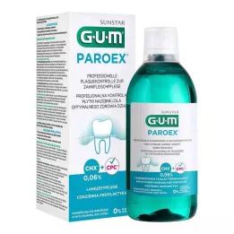 GUM Paro.ex %0,06 CHX Ağız Gargarası, 500 ml