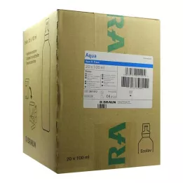 AQUA B.Braun Durulama Solüsyonu Ecolav, 20X100 ml