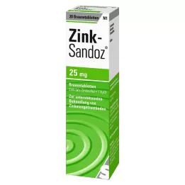 ZINK SANDOZ Efervesan tabletler, 20 adet