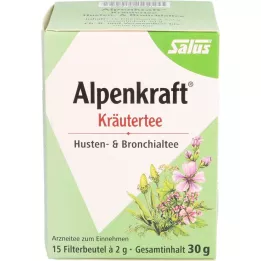 ALPENKRAFT Öksürük ve bronş çayı Salus Fbtl., 15 adet