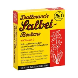 DALLMANNS Vitaminli Adaçayı Bonbonları, 20 adet