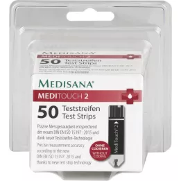 MEDISANA Meditouch 2 test şeritleri, 2X25 adet
