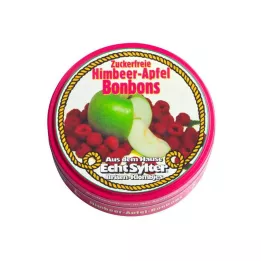 ECHT SYLTER Ahududu-Elma Bonbonları şekersiz, 70 gr