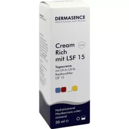 DERMASENCE Krema bakımından zengin LSF 15, 50 ml