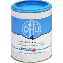 BIOCHEMIE DHU 4 Potasyum kloratum D 3 tablet, 1000 adet