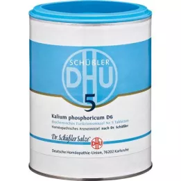 BIOCHEMIE DHU 5 Kalium phosphoricum D 6 tablet, 1000 adet