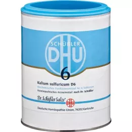 BIOCHEMIE DHU 6 Kalium sülfürikum D 6 tablet, 1000 adet