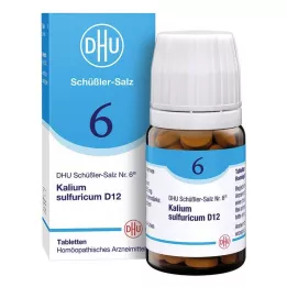 BIOCHEMIE DHU 6 Kalium sulfuricum D 12 tablet, 80 adet