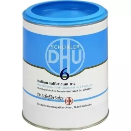 BIOCHEMIE DHU 6 potasyum sülfürikum D 12 tablet, 1000 adet
