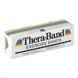THERA BAND Egzersiz bandı 5,5 m orta koyu kırmızı, 1 adet