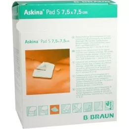 ASKINA Ped S 7,5x7,5 cm, 30 adet
