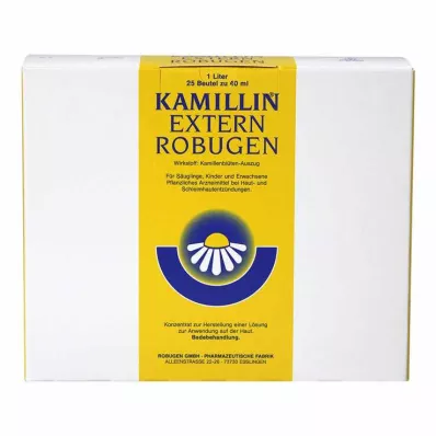 KAMILLIN Harici Robugen solüsyonu, 25X40 ml KAMILLIN Harici Robugen solüsyonu, 25X40 ml