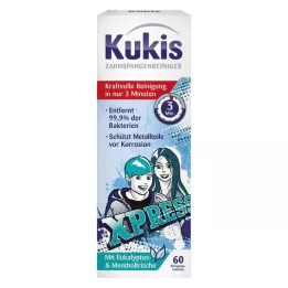 KUKIS Diş teli temizleyici, 2X30 adet