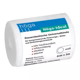 HÖGA-IDEAL Bandaj 6 cmx5 m beyaz, 1 adet