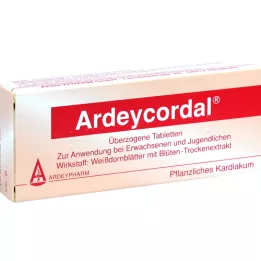 ARDEYCORDAL kaplı tabletler, 20 adet